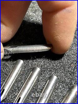 Rare Antique Eagle Oblique Pen & 20 New Nibs No. 1 Spencerian USA Ivision