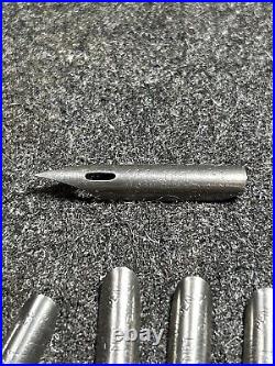 Rare Antique Eagle Oblique Pen & 20 New Nibs No. 1 Spencerian USA Ivision