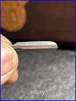 Rare Antique Eagle Oblique Pen & 20 New Nibs No. 1 Spencerian USA Ivision