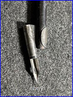 Rare Antique Eagle Oblique Pen & 20 New Nibs No. 1 Spencerian USA Ivision