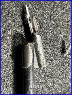 Rare Antique Eagle Oblique Pen & 20 New Nibs No. 1 Spencerian USA Ivision