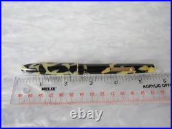 Rare Antique Eclipse Marxton Black Pearl 14k Solid Gold Fine Nib Fountain Pen Rare Antique Eclipse Marxton Black Pearl 14k Solid Gold Fine Nib Fountain Pen