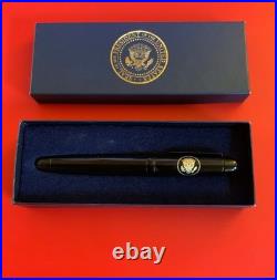 Rare Authentic President Donald J. Trump Steel Sharpie Tariff Treaty Pen In Box