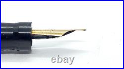 Rare Blackbird Self Filler Pen, London Smoke, Semi Flex, 14k Medium Nib