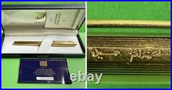 Rare Caran d'Ache President Saddam Hussein Iraq 14k Gold Nib Fountain Pen R3