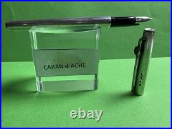 Rare Caran d'Ache President Saddam Hussein Iraq 14k Gold Nib Fountain Pen R3
