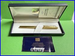 Rare Caran d'Ache President Saddam Hussein Iraq 14k Gold Nib Fountain Pen R3