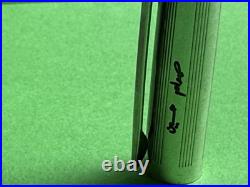 Rare Caran d'Ache President Saddam Hussein Iraq 14k Gold Nib Fountain Pen R3