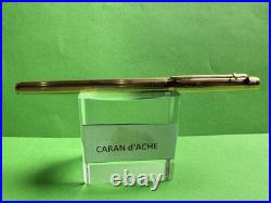 Rare Caran d'Ache President Saddam Hussein Iraq 14k Gold Nib Fountain Pen R3