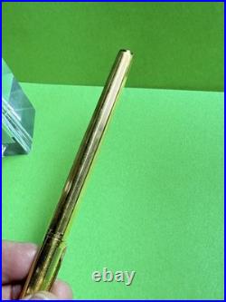 Rare Caran d'Ache President Saddam Hussein Iraq 14k Gold Nib Fountain Pen R3