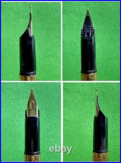 Rare Caran d'Ache President Saddam Hussein Iraq 14k Gold Nib Fountain Pen R3