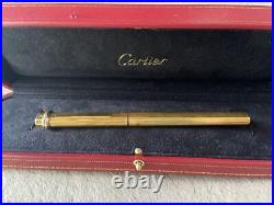 Rare Cartier Fountain Pen Trinity Nib 18K 750