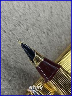 Rare Cartier Fountain Pen Trinity Nib 18K 750