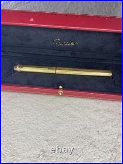 Rare Cartier Fountain Pen Trinity Nib 18K 750