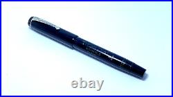 Rare! Conway Stewart Manifold No 250 Pen, Black Chased, 14k Extra Fine Nib