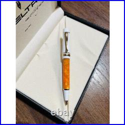 Rare Delta DELTA Dolcevita Federico Vermeil Ballpoint Pen