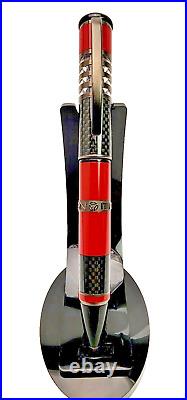 Rare! Delta Momo Design 2014 30th Anniversary Limited Edition Red Ballpoint Pen