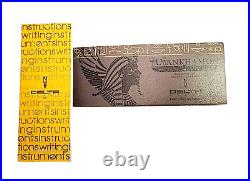 Rare! Delta Tutankhamon Limited 12/188 Edition Dk37300 Ballpoint Pen