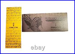 Rare! Delta Tutankhamon Limited Edition 28/188 Dk37300 Ballpoint Pen Rare! Delta Tutankhamon Limited Edition 28/188 Dk37300 Ballpoint Pen