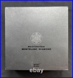 Rare, Discontinued, MEISTERSTÜCK MONTBLANC DIAMOND'Star In Star' Ballpoint Pen