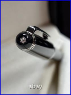 Rare, Discontinued, MEISTERSTÜCK MONTBLANC DIAMOND'Star In Star' Ballpoint Pen