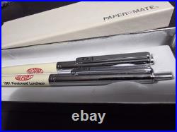Rare Du Pont Paper Mate Profile Double Heart Pen & Pencil Set (Vintage 1981)
