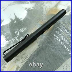 Rare Early Lamy Safari Charcoal Fountain Pen Fine Nib W-Germany c1982