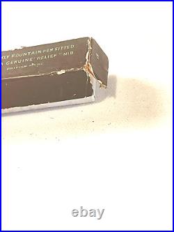 Rare Esterbrook Fountain Pen Relief 2-L with 14 ct Broad nib made in England BOX