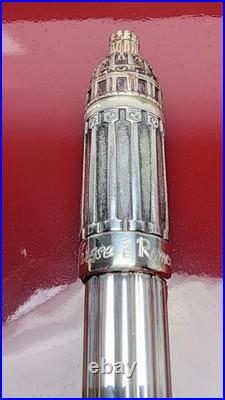Rare! Ferrari da Varese LE Romea Diamond Fountain Pen 18K Medium Nib NOS