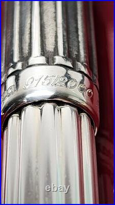 Rare! Ferrari da Varese LE Romea Diamond Fountain Pen 18K Medium Nib NOS