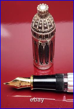 Rare! Ferrari da Varese LE Romea Diamond Fountain Pen 18K Medium Nib NOS