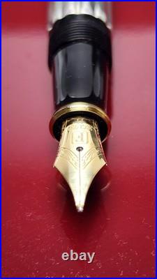 Rare! Ferrari da Varese LE Romea Diamond Fountain Pen 18K Medium Nib NOS