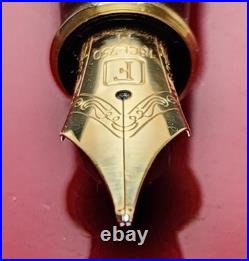 Rare! Ferrari da Varese LE Romea Diamond Fountain Pen 18K Medium Nib NOS