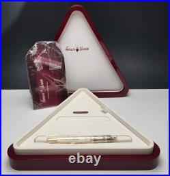 Rare! Ferrari da Varese LE Romea Diamond Fountain Pen 18K Medium Nib NOS