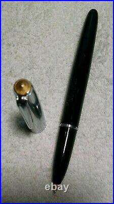 Rare Find Alba Duplex Brevettata Vintage Fountain Pen 14k Gold Fine Nib