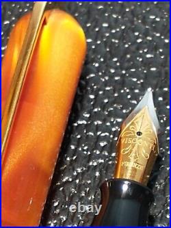 Rare First Edition Prototype Visconti Pericle Vintage Fountain Pen Medium Nib