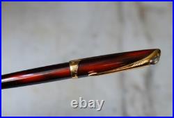 Rare Fountain Pen Parker Ellipse in Iridescent Brown Resin Solid 18K Gold Nib Rare Fountain Pen Parker Ellipse in Iridescent Brown Resin Solid 18K Gold Nib