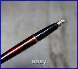 Rare Fountain Pen Parker Ellipse in Iridescent Brown Resin Solid 18K Gold Nib Rare Fountain Pen Parker Ellipse in Iridescent Brown Resin Solid 18K Gold Nib