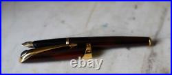 Rare Fountain Pen Parker Ellipse in Iridescent Brown Resin Solid 18K Gold Nib Rare Fountain Pen Parker Ellipse in Iridescent Brown Resin Solid 18K Gold Nib