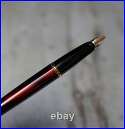 Rare Fountain Pen Parker Ellipse in Iridescent Brown Resin Solid 18K Gold Nib Rare Fountain Pen Parker Ellipse in Iridescent Brown Resin Solid 18K Gold Nib