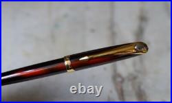 Rare Fountain Pen Parker Ellipse in Iridescent Brown Resin Solid 18K Gold Nib Rare Fountain Pen Parker Ellipse in Iridescent Brown Resin Solid 18K Gold Nib