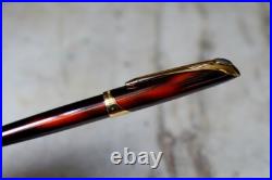Rare Fountain Pen Parker Ellipse in Iridescent Brown Resin Solid 18K Gold Nib Rare Fountain Pen Parker Ellipse in Iridescent Brown Resin Solid 18K Gold Nib