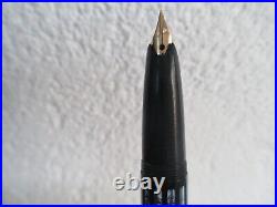 Rare Fountain Pen Rolex Gold Plated 750 +gold Nib Period 1950