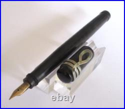Rare Fountain Pen Safety French Made Gold Nib 18 Carats N503