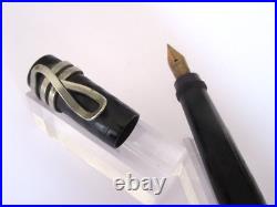Rare Fountain Pen Safety French Made Gold Nib 18 Carats N503