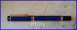 Rare Fountain Pen Waterman Man 100 Special Edition World Cup Gold Nib 18K