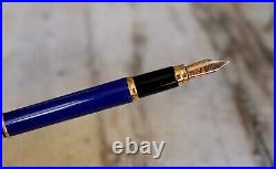 Rare Fountain Pen Waterman Man 100 Special Edition World Cup Gold Nib 18K