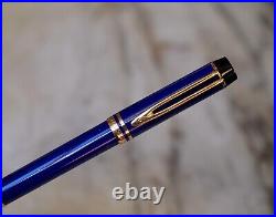 Rare Fountain Pen Waterman Man 100 Special Edition World Cup Gold Nib 18K