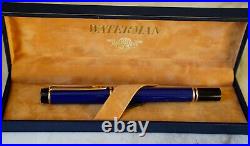 Rare Fountain Pen Waterman Man 100 Special Edition World Cup Gold Nib 18K