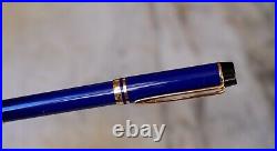 Rare Fountain Pen Waterman Man 100 Special Edition World Cup Gold Nib 18K